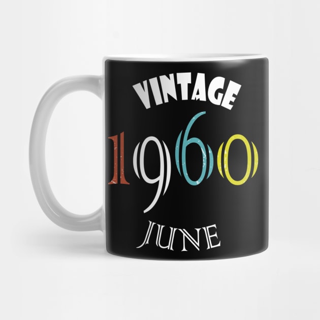 1960 - Vintage june Birthday by rashiddidou